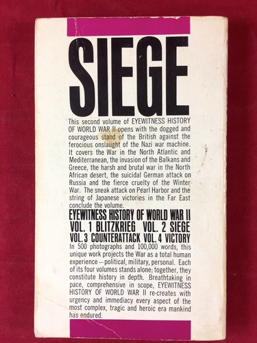 ROTHBERG : SIEGE, BATTLE OF BRITAIN - PEARL HARBOR ILLUSTRATED WORLD WAR II BOOK - Imagen 2 de 6