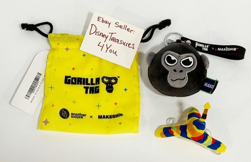 Official Makeship Gorilla Tag Monke Birthday Plush Meta Code Keychain Axiom Rare - Picture 17 of 32