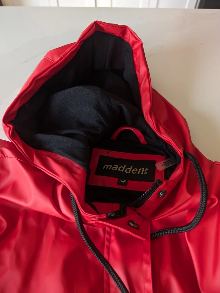 Madden NYC - Steve Madden - Impermeable - Pequeño - Rojo Foto 4 de 4