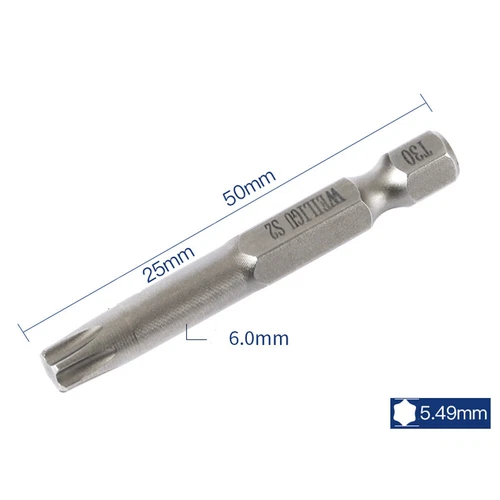 HKDZ Torx Screwdriver Bits T3,T4,T5,T6,T7,T8,T9,T10,T15,T20,T25,T27,T30,T40-T50 - Picture 21 of 65