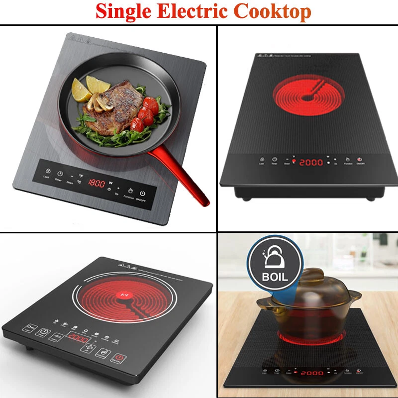 Single Burner Electric Cooktop Electric Hot Plate Electric Stove Top Home  Cooker | eBay