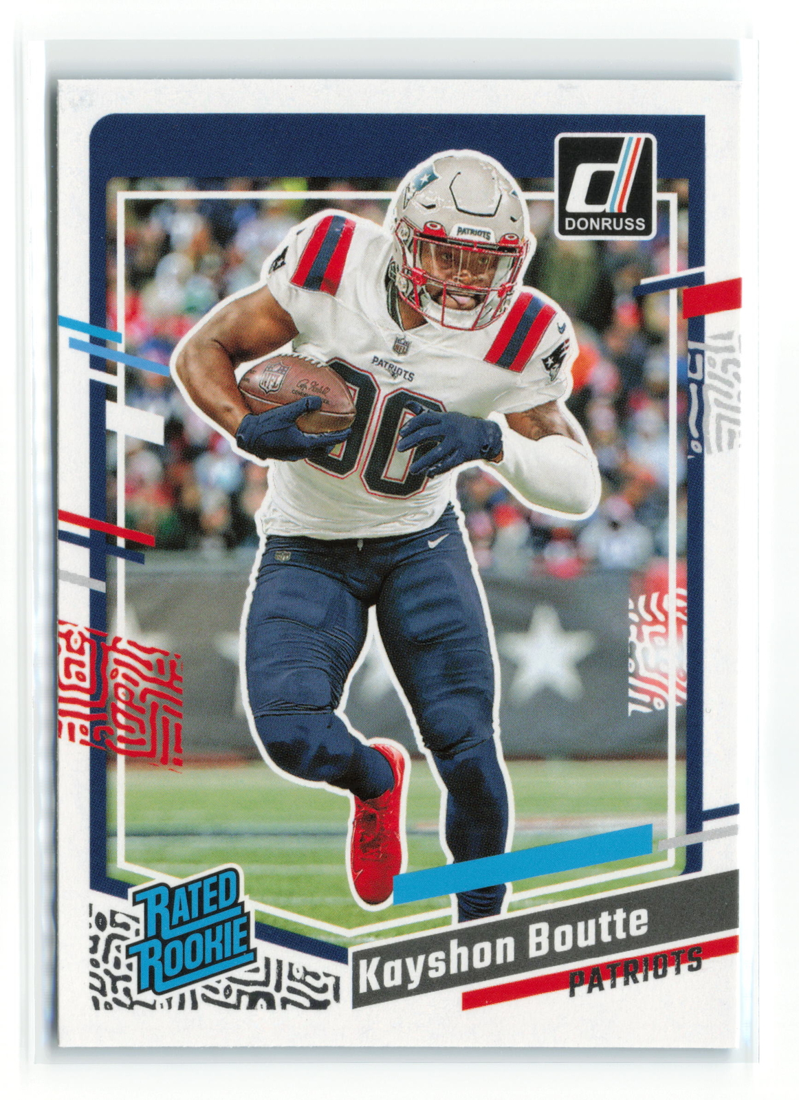 Kayshon Boutte #370 2023 Panini Donruss Rookie RC Patriots