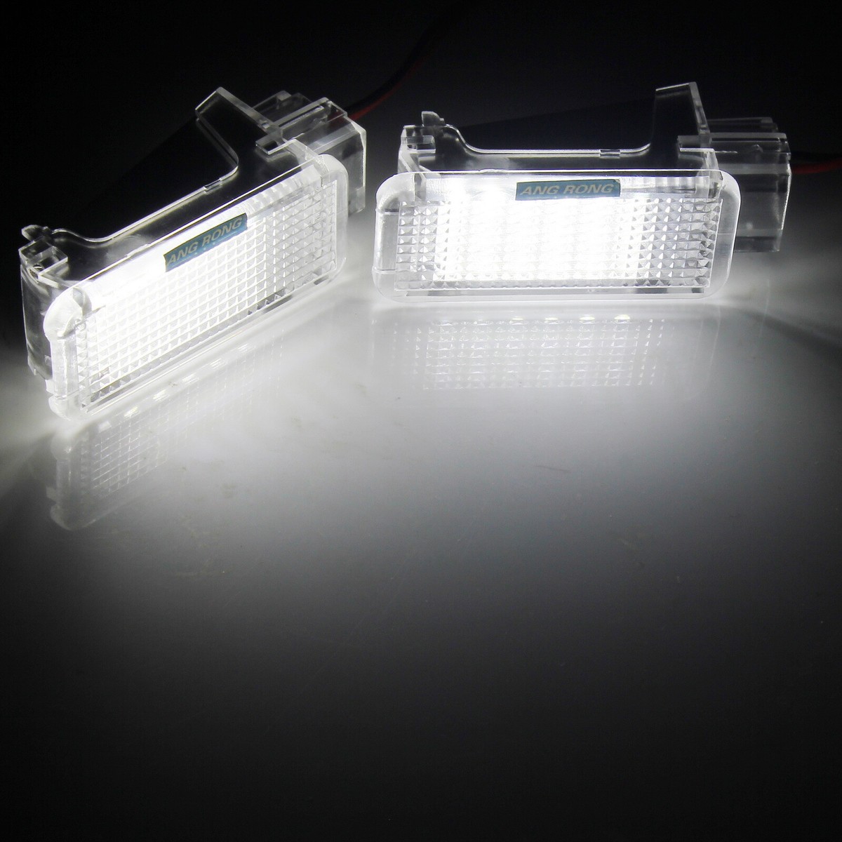 Feux LED Pour Coffre/Éclairage Plaque - 2 Pièces, Compatible Audi A2 A3 A4 A6 A8 Q5 VW Golf Etc.