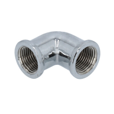 Messing Bogen Winkel Fitting 1/2'' IG Rohr Verbinder Muffe Kupplung Winkelstück