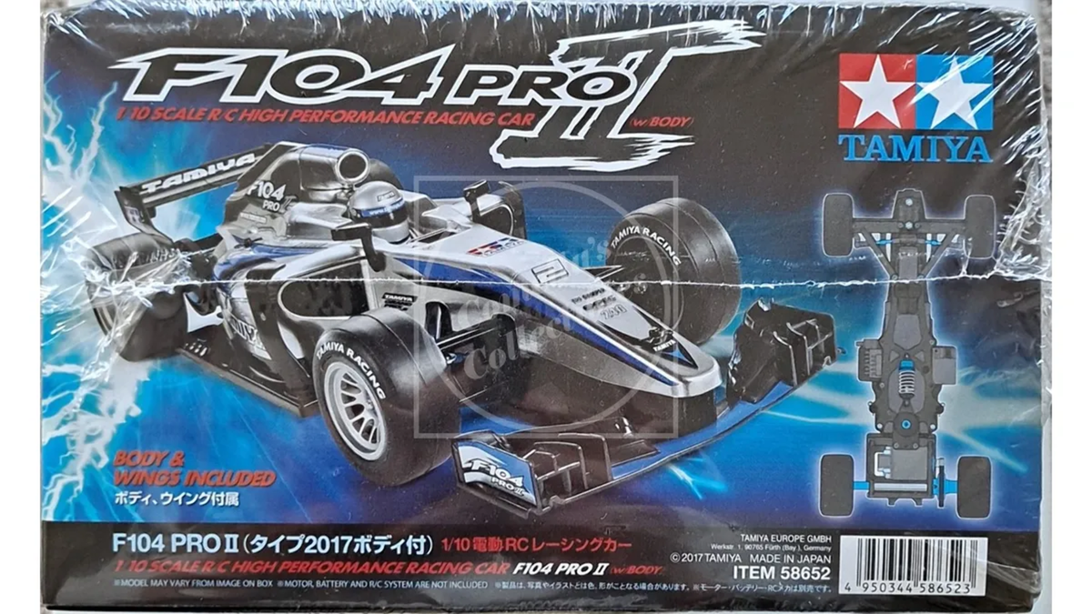 Tamiya 1/10 Electric RC Car No.652 F104 PROII F1 Type 2017 Tamiya 1/10 Electric RC Car No.652 F104 PROII F1 Type 2017