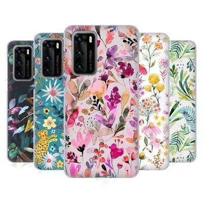 OFFICIAL NINOLA BOTANICAL PATTERNS SOFT GEL CASE FOR HUAWEI PHONES 4