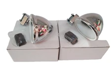 COPPIA SPECCHIETTI GOCCIA BRACCIO  CORTO ATTACCO  MORSETTO PER AUTO  D  EPOCA 