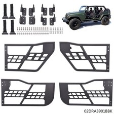 Fit For 07-18 Jeep Wrangler Jk 3.6 3.8l 4 Door Textured Steel Tube Door Safari J Fit For 07-18 Jeep Wrangler Jk 3.6 3.8l 4 Door Textured Steel Tube Door Safari J