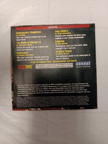 Computer Game Review Magazine Game Disc Volume 1-12 Latest Demos ***SEALED*** - Picture 9 of 15