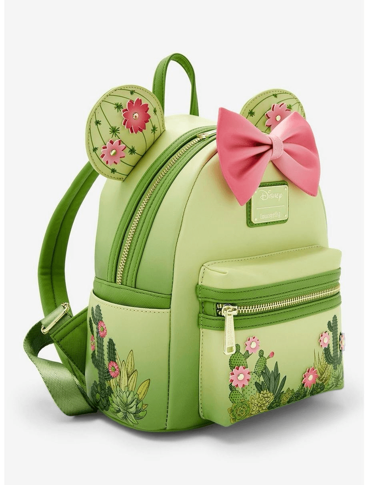 Loungefly Disney Minnie Mouse Cacti Ears Mini Backpack eBay