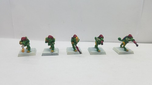 Warhammer Fantasy- Lizardmen Chameleon Skinks 5x models #GB12 - 第 1/4 張圖片