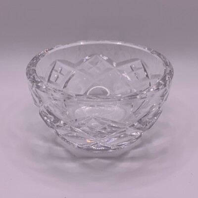Waterford Crystal Small 3  Sugar Bowl Finger Bowl Candy Nuts Paperclips