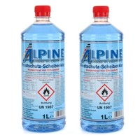 Alpine Frostschutz Scheibenklar Scheibenfrostschutz Konzentrat -60°C Blau 2L