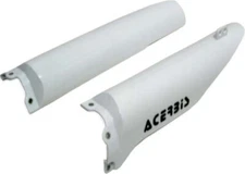 Acerbis Lower Fork Guards White For SUZUKI RM125 RM250 1999-2003