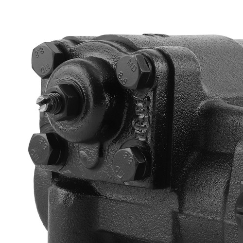 Front Steering Gear Box Black for Chevrolet Bel Air Base Biscayne 1958 Impala SS - Picture 5 of 11