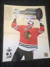Autographed MARIAN HOSSA 16x20 Chicago Blackhawks 2015 Stanley Cup Inscription Autographed MARIAN HOSSA 16x20 Chicago Blackhawks 2015 Stanley Cup Inscription