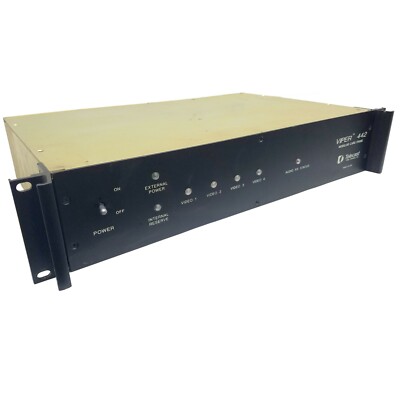 Telecast Viper 442 Fiber Optic Modular Card Frame w/ RX/TX 280,380,103 Modules