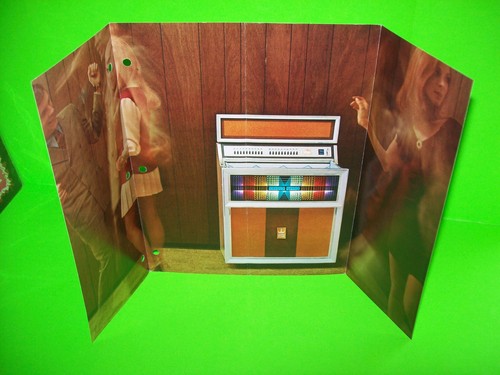 Seeburg SE100 Golden Jet Original 1970 Jukebox Phonograph Music Promo Sale FLYER - Picture 2 of 3
