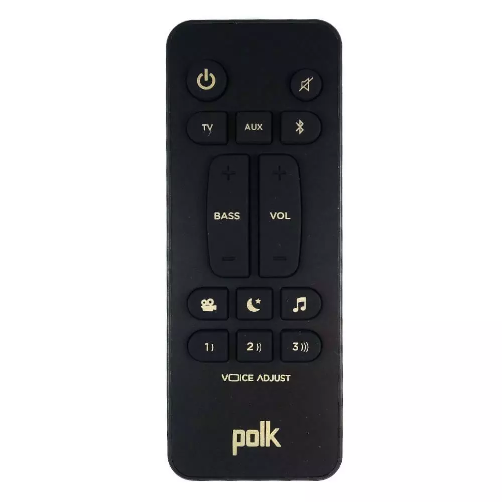 Genuine POLK RE6214 1 Soundbar Remote Control
