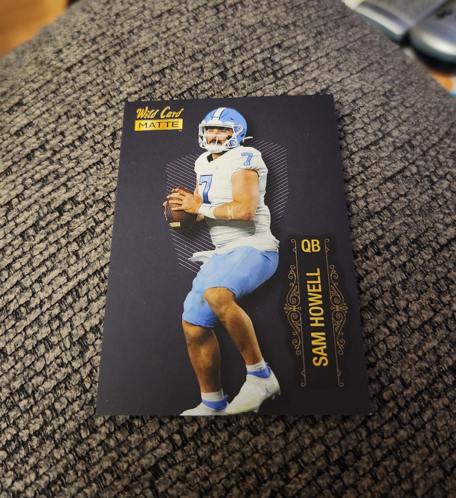 2022 Wild Card Matte Football Sam Howell RC MB-98 Washington Commanders UNC