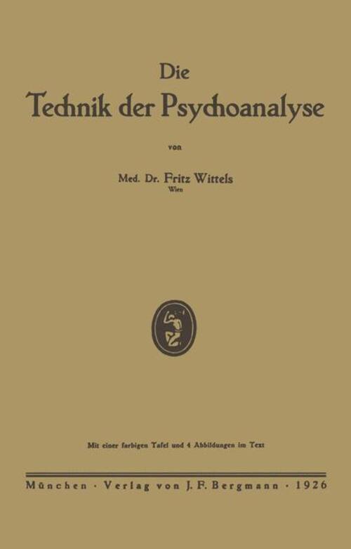 Thumbnail - Die Technik Der Psychoanalyse Fritz Wittels Taschenbuch Paperback Iv