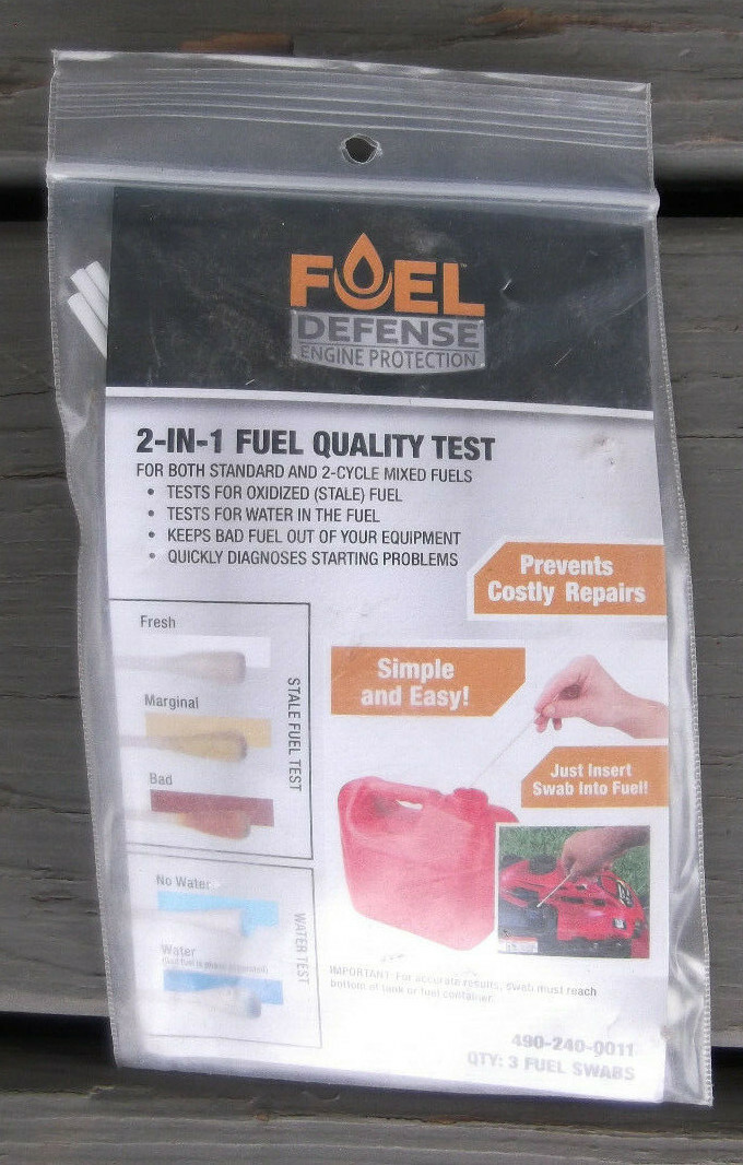 Fuel Defense 2IN1 Fuel Quality Test Kit 2 Cycle & Standard Fuel. eBay