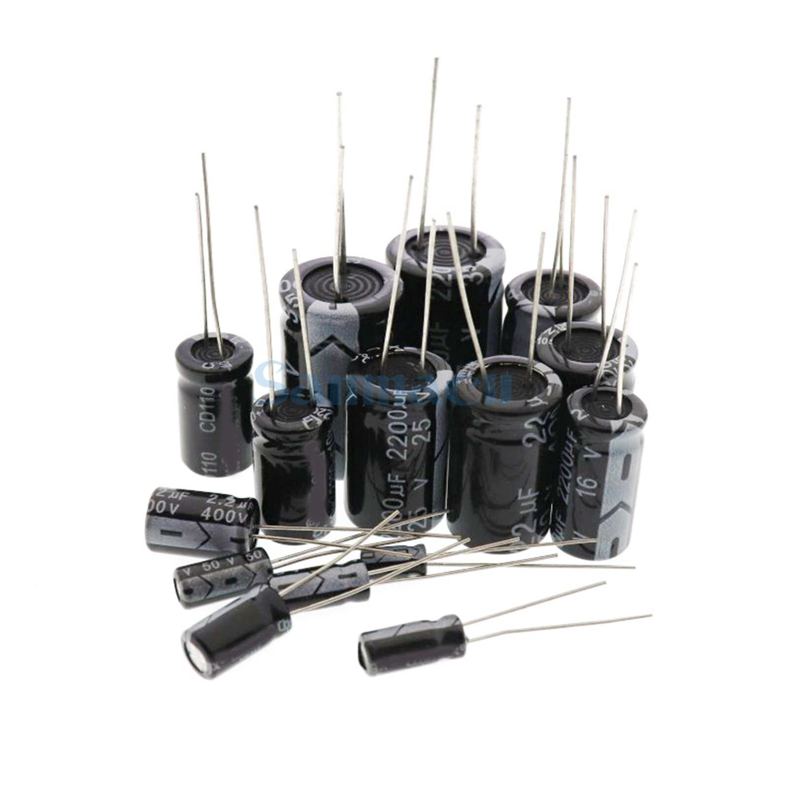 10pcs 25V 10000µF Electrolytic Capacitors, 18x35mm, High Ripple Current, For Audio, Power Supply, And Electronics Projects
