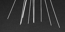 Plastruct .015 Round Rods Styrene (10) #90849 x