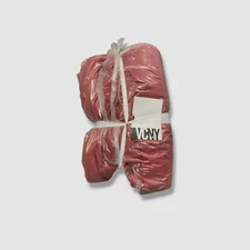 VCNY Home Red Carmen 4-Piece Burgundy Solid Comforter Set-Queen