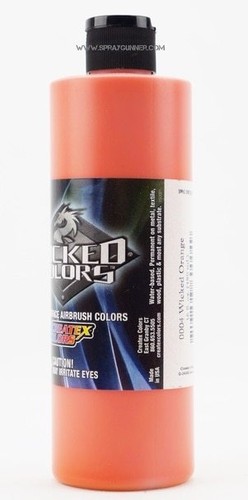 Createx Wicked Colors WaterBased Universal Airbrush Paint 16oz Choose your Color - Picture 8 of 238