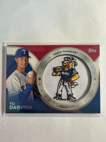 K209,624 - 2014 Topps Manufactured Commemorative Team Logo Patch #CP13 Yu Darvis