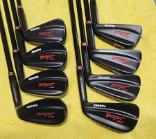 1980 TITLEIST TOUR MODEL 3-PW BLACK NITRIDE BLUEPRINTED SPINE ALIGNED BLACK S300