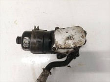 Citroen C4 2006 Oil Filter Housing (oil filter cooler) used, Genui FR2182256-68