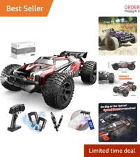 RC Car 1:10 Scale Large High Speed Off Road Monster 4WD 48+ KM/H Hobby Grade