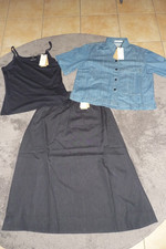 Lanius Komplett Outfit  GOTS  Streifen T-Shir...