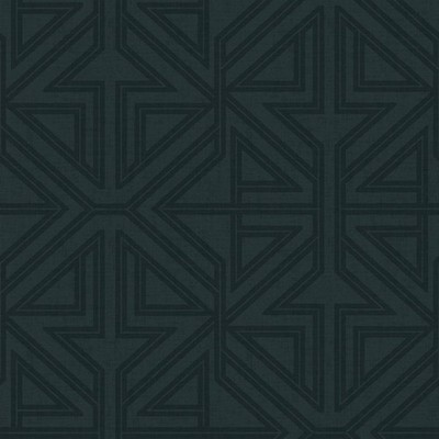 FD26228_Scott_Living_2 Geometrische Linie Anthrazit Schwarz Grün Edle Dekor Tapete