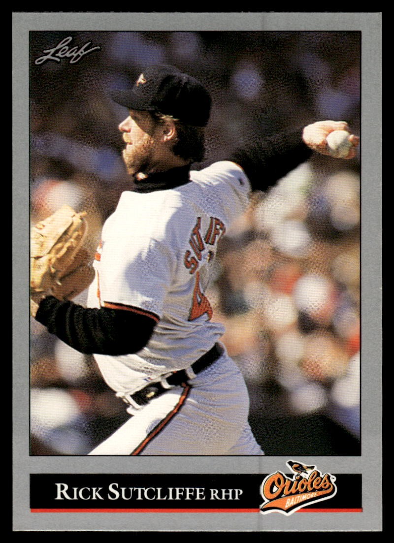 1992 Leaf #508b Rick Sutcliffe LEAF, INC