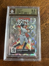 Aaron Judge 2022 Panini Donruss Bomb Squad Diamond #BS-6 NY Yankees BGS 9.5 GMT