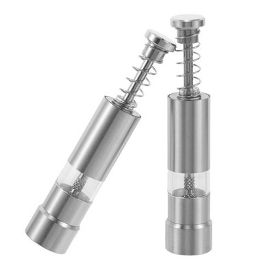  2 Pcs Küchengewürzmühle Pfeffermühle Manuelle Salzmühle Pfeffermahlen