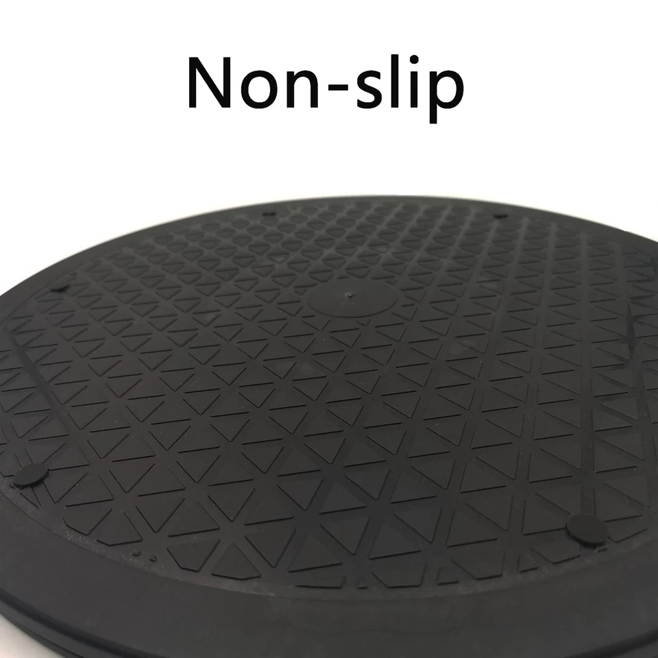 Soporte de rodamiento de bolas giratorio de alta resistencia de 12 pulgadas rotación de 360 grados Lazy Susan Foto 4 de 4