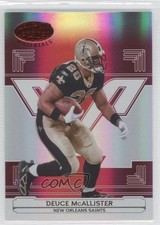 2006 Leaf Certified Materials Mirror Red 38/100 Deuce McAllister #90 0a1