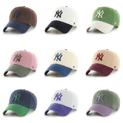 '47 Brand Cap MLB New York Yankees Two Tone '47 CLEAN UP Basecap Kappe NY Logo