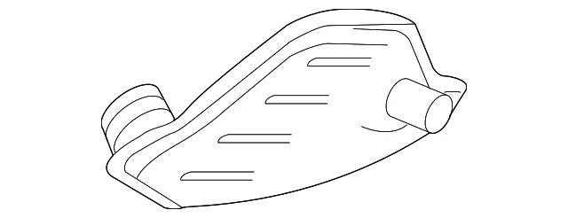 Оригинальный трансмиссионный масляный фильтр 8C3Z-7A098-D - Изображение 3 из 4