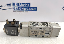Micro 0 220 002 551 Micro Pneumatic Valve With Solenoid Coil 24VAC 0 200 000 112