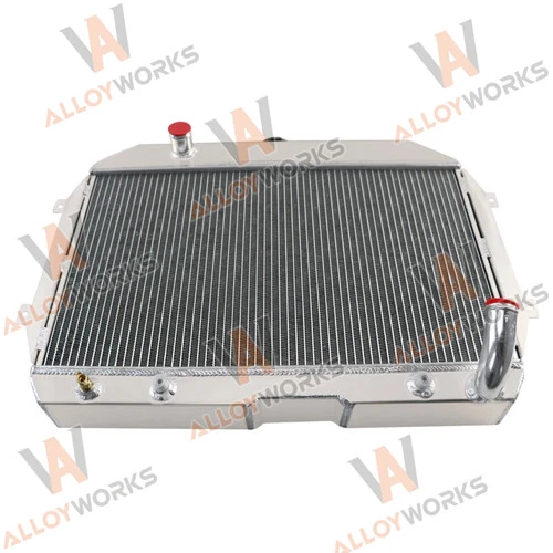 4 ROW 62MM RADIATOR FOR 1970-1975 71 72 73 74 NISSAN DATSUN 240Z 260Z 2.4L 2.6L - Picture 6 of 7