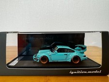 Ignition Model IG2516 1/43 RWB Porsche 964 Light Blue Limited 100 Units QYKF5V