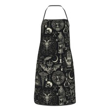 Apron For Women Men With Pockets Waterproof Kitchen Chef Apron Cooking BBQ