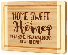 Housewarming Gifts Engraved Cutting Board New Home Sweet Sign 1 PCS
