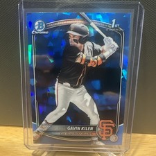 2025 Bowman Draft Sapphire Gavin Kilen Chrome 1st Prospect #BDC-40 Giants