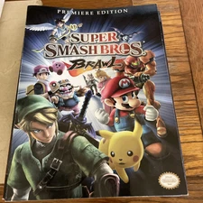 Authentic Super Smash Bros Brawl Official Premiere Edition Prima Strategy Guide